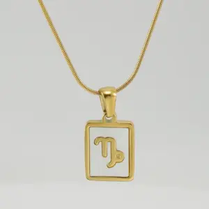 Gold / Capricorn-Snake bones chain