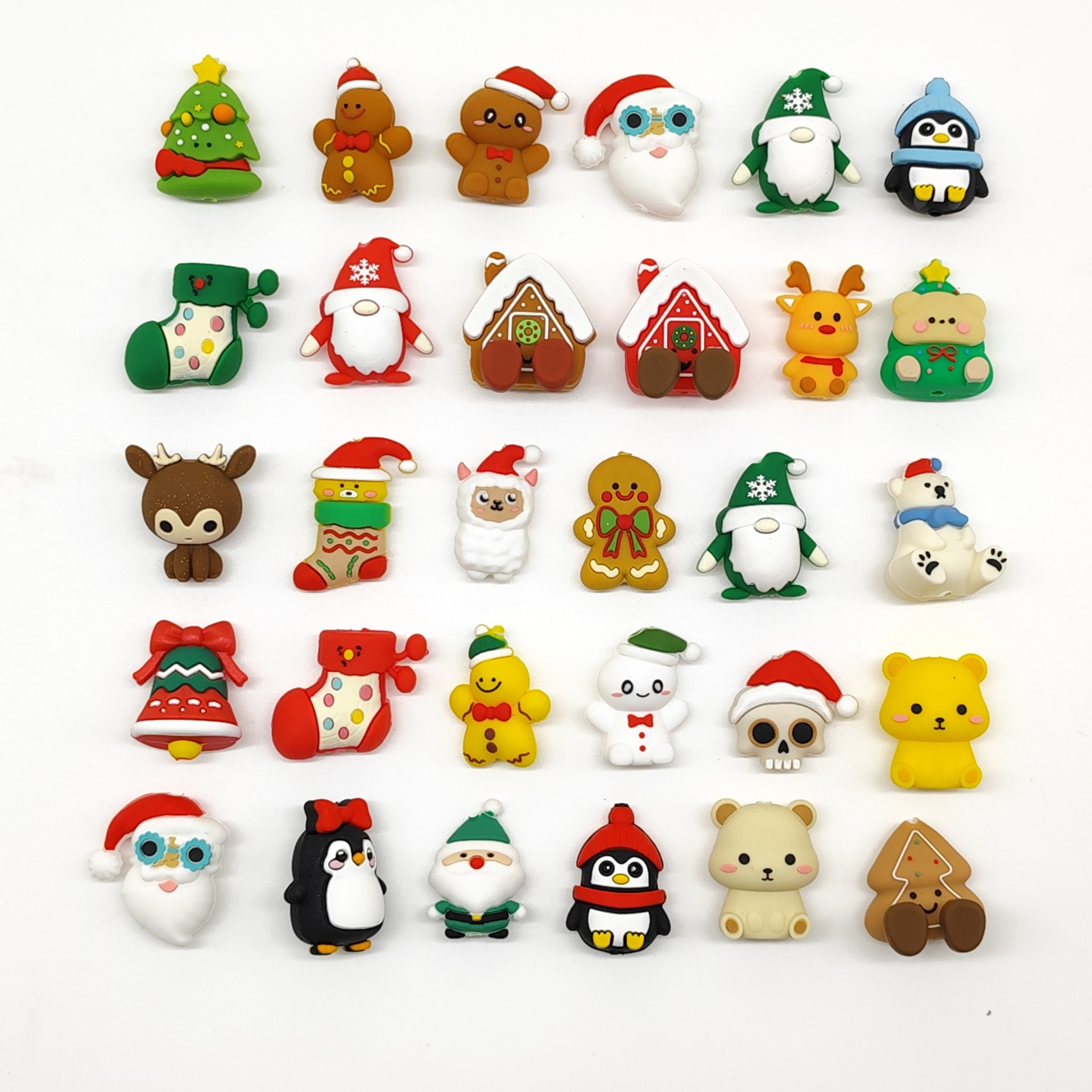 Wholesale DIY Beaded Pen Cartoon Bead Aessories Christmas House Beads