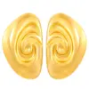 1 Pair Retro Simple Style Commute Geometric 304 Stainless Steel 18K Gold Plated Ear Studs