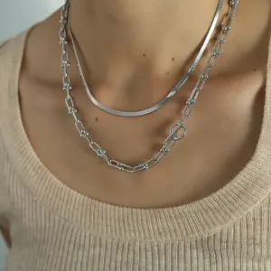 XL30-1 Necklace / Steel Color