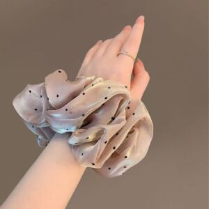 Dark pink polka dot large size [about 20cm]