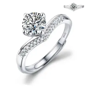 Princess Crown 1 Karat / Adjustable Opening
