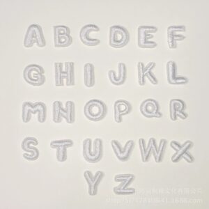 oly-60215fe771b48ac29d1186d350ebaaa7 Wholesale 1cm Mini White Letter English 26 Letters Embroidered Cloth Sticker Handmade DIY Decorative Sticker Ironing Sticker