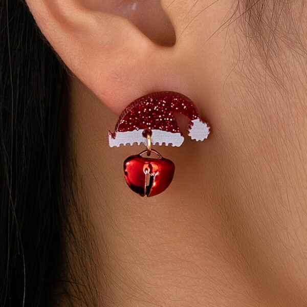 Wholesale Christmas bear and dog earrings