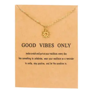 Gold Card Gold Necklace