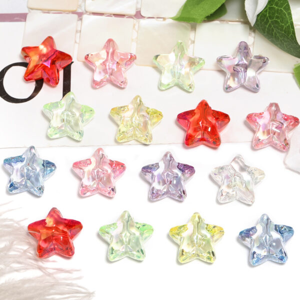 Wholesale Colorful Star-Shaped Beads
