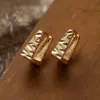 Wholesale 1 Pair Vintage Style Simple Style Geometric Plating Copper 18k Gold Plated Earrings