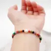 Wholesale Modern Style Classic Style Round Freshwater Pearl Stone Ferroalloy Electroplating Vacuum Plating Gold Plated Colour Bracelets In Bulk