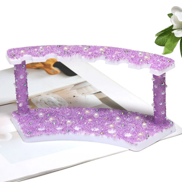 Wholesale Sugar pen holder display stand with cross-string pen display stand