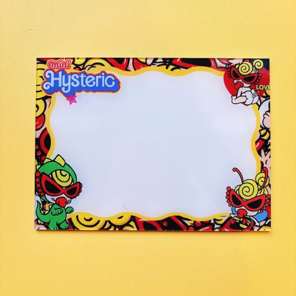 Wholesale New Acrylic Writing Board Message Board Black Super Pacifier Cross-Border Tk Beauty Area Japanese Area Popular Live Stationery 15cm