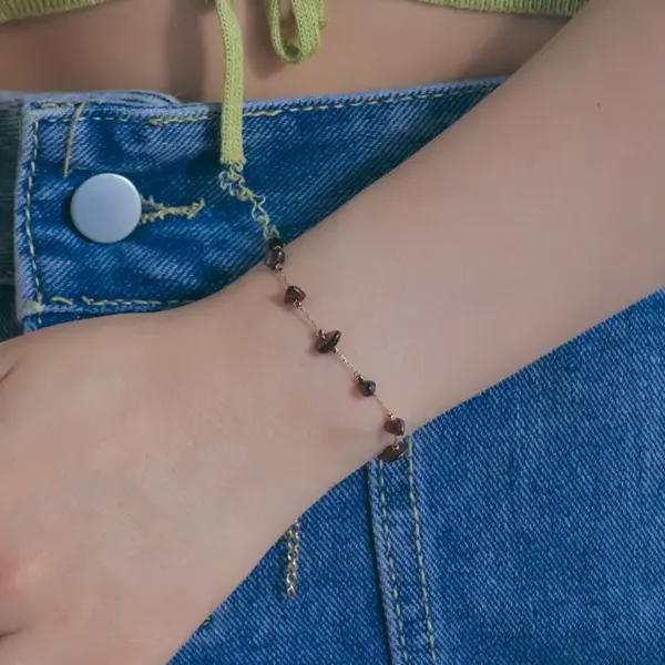 Copper 18K Gold Plated Fashion No Inlaid Bracelets