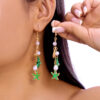 Wholesale Summer Fresh Conch Starfish Long Pendant Tassel Ear Hook Earrings Women's Niche Exquisite Versatile Seaside Earrings