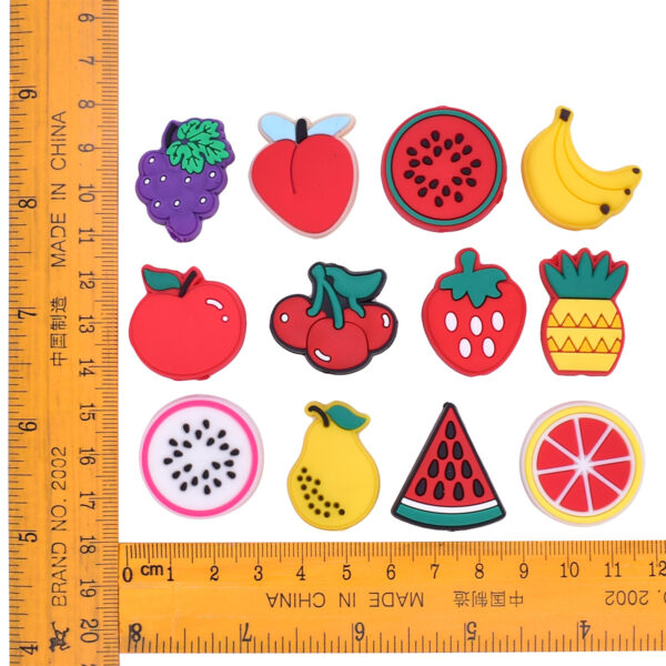 Wholesale Cute cartoon fruit series soft gel ballpoint pen beads