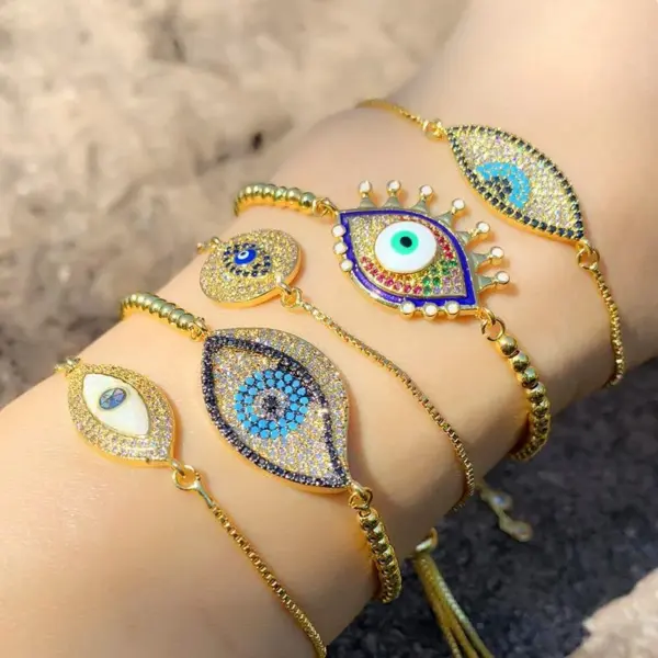 Wholesale Eye Copper Fashion Bracelets