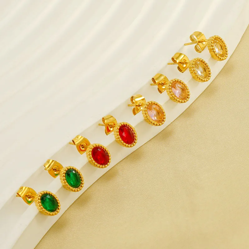 Wholesale PVD Coated 18K Gold Plated Heart Shape 304 Stainless Steel Glam Retro Waterproof Non Tarnish Drop Earrings