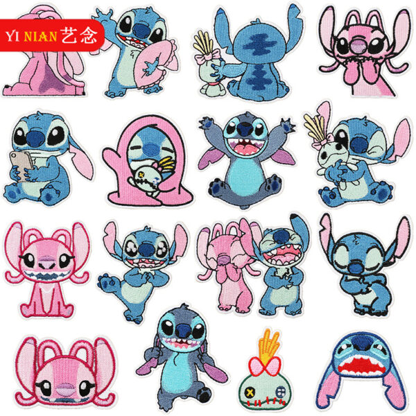 Wholesale alien dog embroidery cloth stickers patch OLY Exclusive