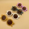 Wholesale Chilen's Sunglasses Chilen's Sunglasses UV Retro Fashion Cartoon Baby Sunshade Photo Catwalk Glasses