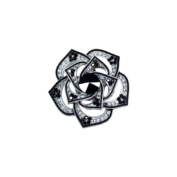 Wholesale An Ge Man Rotary Rose Alloy Rose Revolves Diy Jewelry Accessories Beaded Hairpin Mobile Phone Shell Material