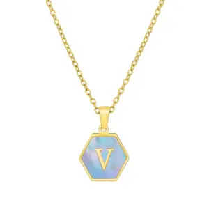 Golden V (Including Chain)