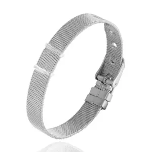 Steel color stainless steel strap