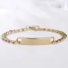 Wholesale Vacuum Plating Real Gold Plated Geometric 304 Stainless Steel Fashion Waterproof Non Tarnish Bracelets