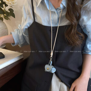 Blue key bag