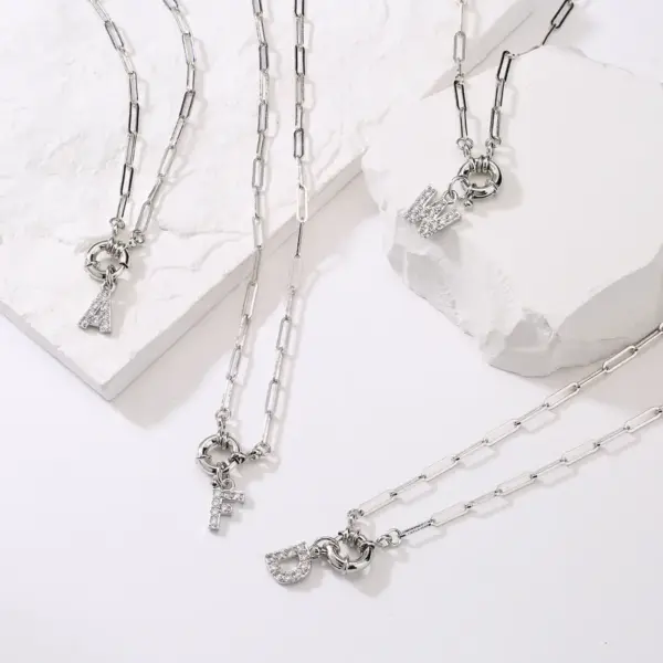 Wholesale Fashion Geometric Copper Necklace