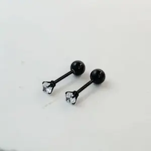 Black / 3mm Pair