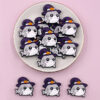 oly-60fdb25a4e090268a9df2a4a6ebbcd3a Wholesale Food-grade silicone Halloween epoxy ghost pumpkin beaded baby teether focus beads available for wholesale.
