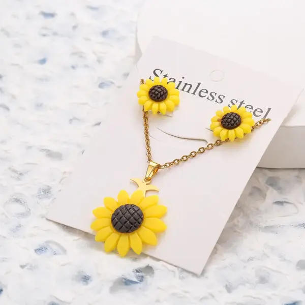 1 Piece Simple Style Star Cat Butterfly Stainless Steel Women's Jewelry Set