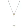 Wholesale Ethnic Style Geometric Stainless Steel Plating 18K Gold Plated Necklace