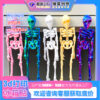 Wholesale Halloween printable skeleton toy with magnetic joints movable