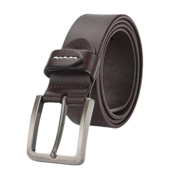 oly-610a8c3eb8e132fa021c2873891fc4b6 Wholesale Top-grain genuine leather men's pin buckle casual belt