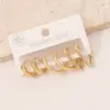 Wholesale PVD Coated 18K Gold Real Gold Plated Star Heart Shape 304 Stainless Steel Elegant Glam Waterproof Non Tarnish Earrings