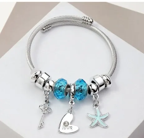 Star Stainless Steel Sweet 304 Stainless Steel Bangle