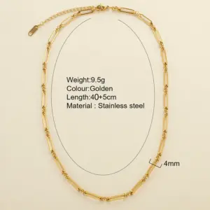 Gold - Paperclip Chain 25308G3