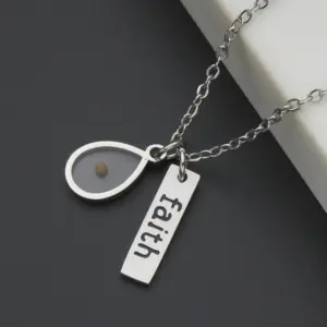Faith Drop-Shaped