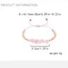 Retro Irregular Natural Stone Rope Bracelets In Bulk