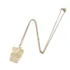 Wholesale Jewelry Fashion Cactus 201 Stainless Steel 18K Gold Plated Plating Stainless Steel Necklaces