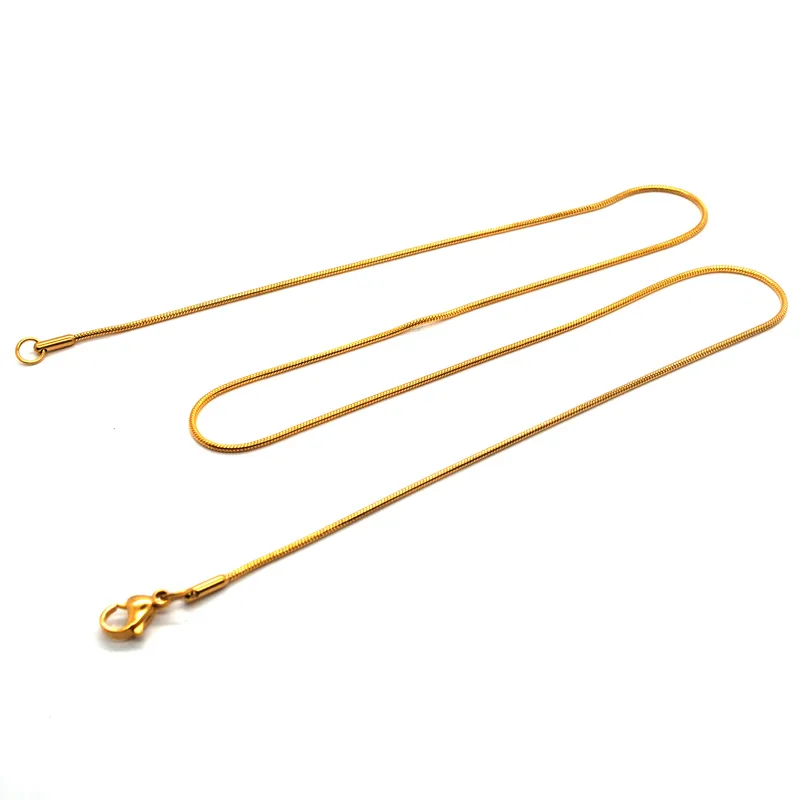 Wholesale Simple Style Geometric Stainless Steel Plating Necklace 1 Piece
