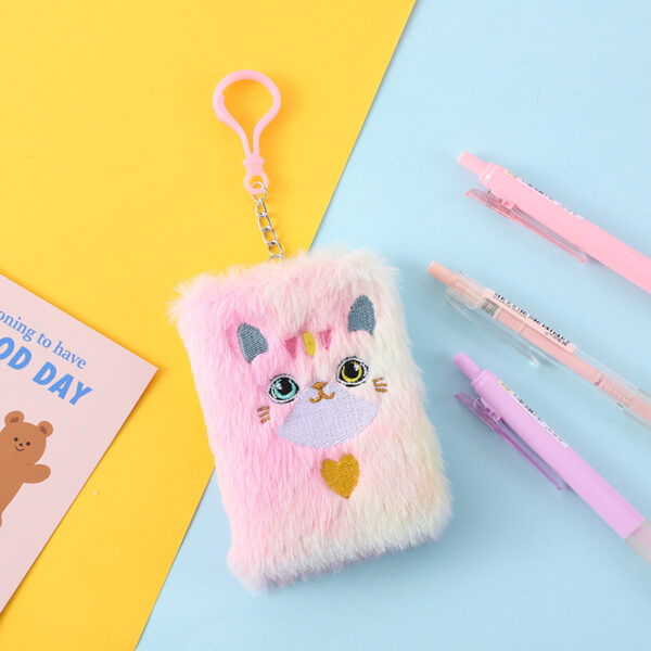 Wholesale cute plush notebook creative cartoon animal student notepad children