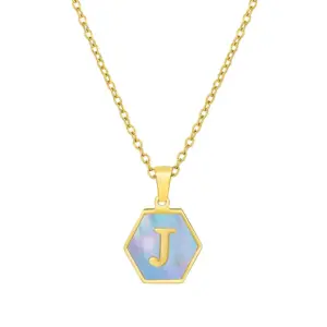 Gold J (Including Chain)