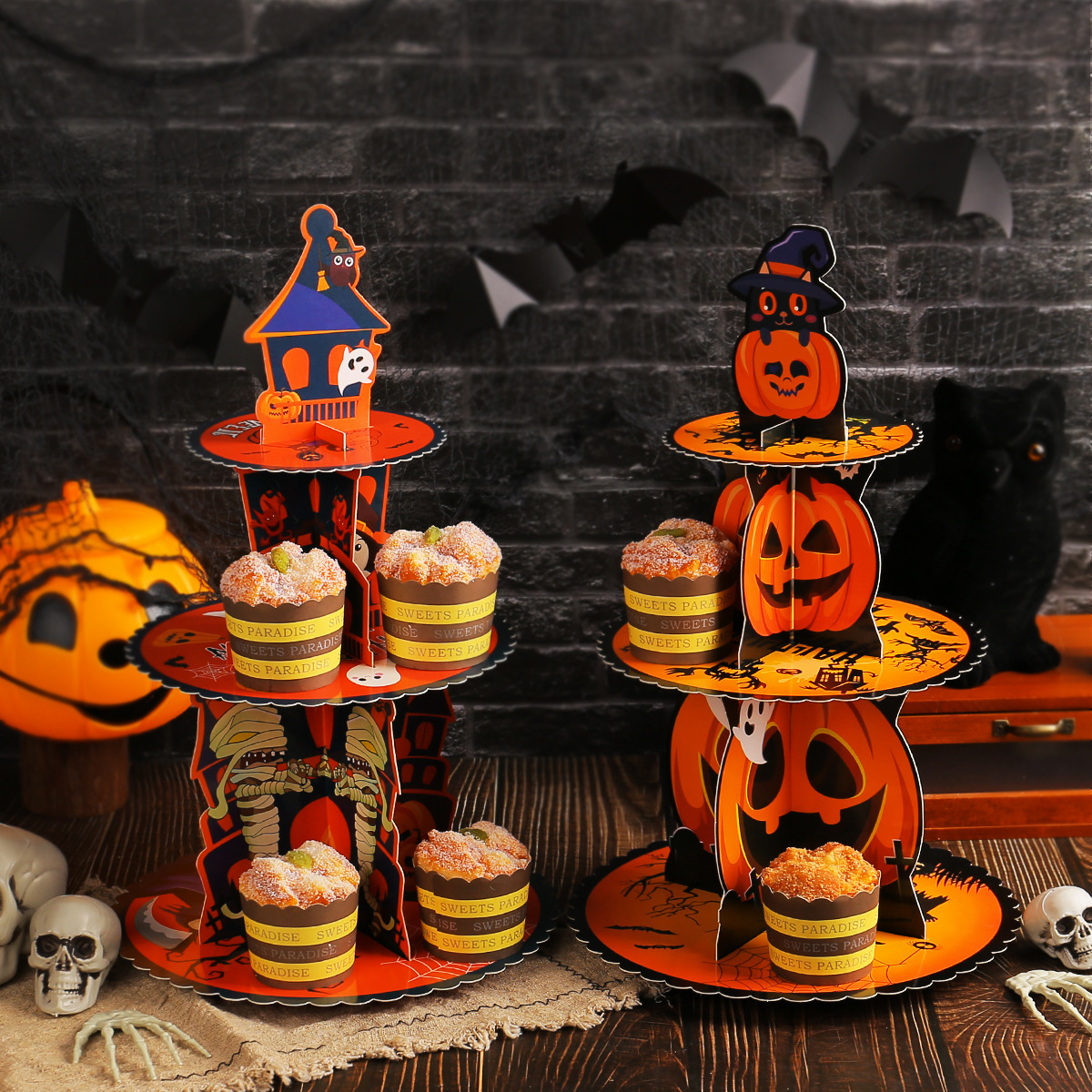 Wholesale 3D Paper Cake Tray