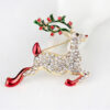 Wholesale Christmas gift deer brooch