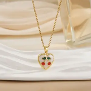 Fashion Cherry Necklace 14