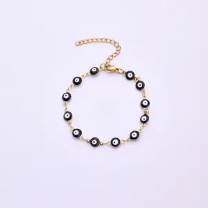 Black Eyes (Gold) / 160+50mm / 1 Strand/Package