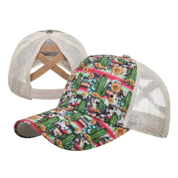 Wholesale Cross-border AliExpress Amazon ebay new Cactus cross-bar net cap baseball cap sun hat B1020
