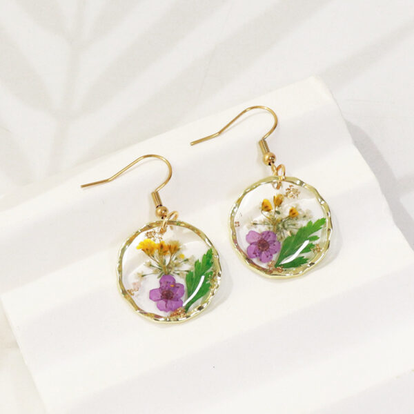 Wholesale Moon Flower Series Earrings