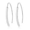 Wholesale 1 Pair Simple Style U Shape Plating 201 Stainless Steel Stainless Steel Earrings