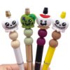 oly-61e91792d3bd32625ddd20cd0100ca49 Wholesale Horror 3D Silicone Beads